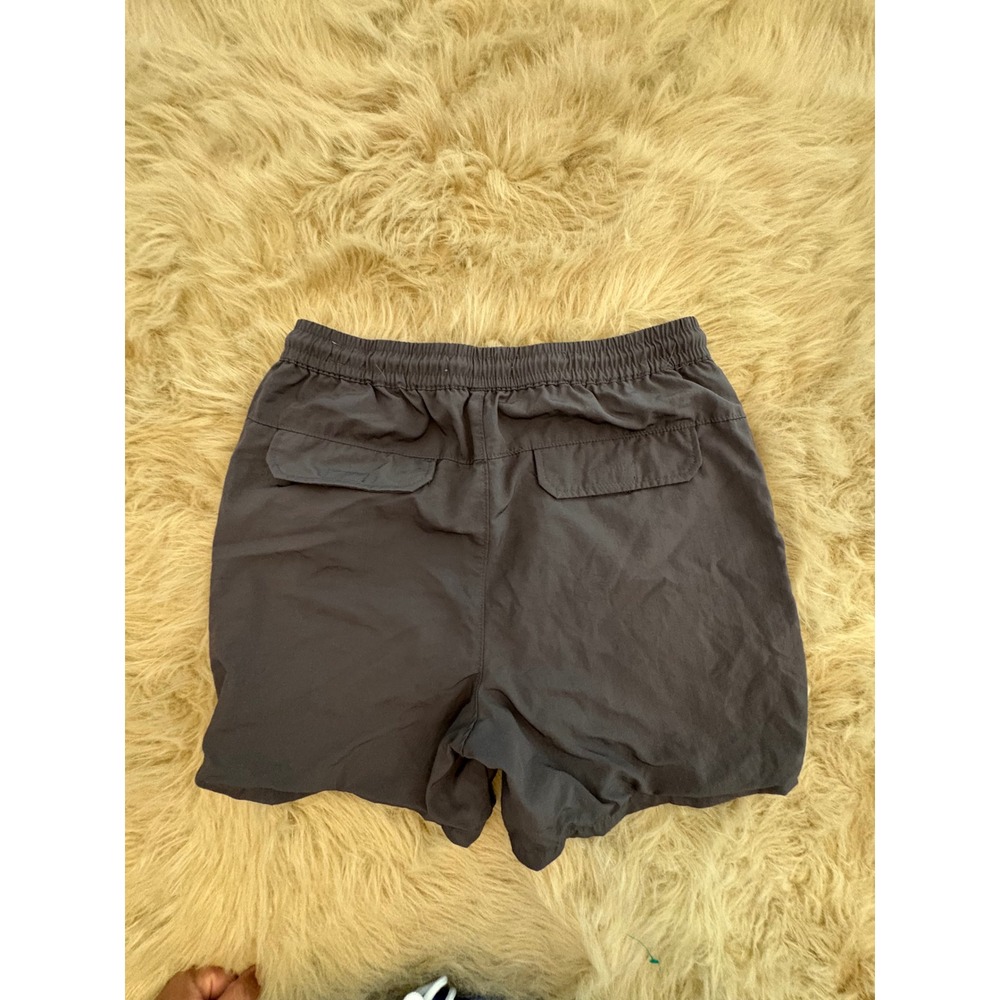 PacSun Mens Cargo Shorts Charcoal Grey Nylon Utility Mesh Lined Size M - Picture 6 of 7
